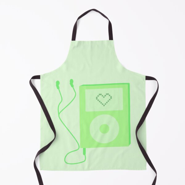 Item preview, Green Early 2000s Y2K Aesthetic Mp3 player  designed and sold by Creations-By-Em.