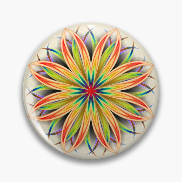 Item preview, Colorful and Vibrant Flower designed and sold by ClownFishArts.