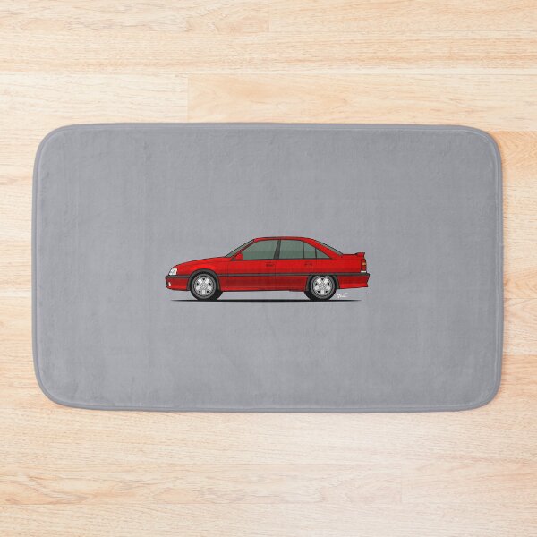 Item preview, Vaux.hall / Op.el Carl.ton 3000GSI side view illustration - red designed and sold by RJWautographics.