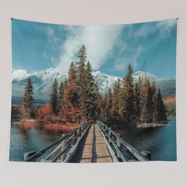 Item preview, Bridge Crossing Nature Mountain Lover designed and sold by SammyyCruse.