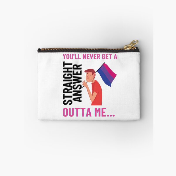 Item preview, No Straight Answers (Bi Edition) designed and sold by Jamie Arpin-Ricci Designs.