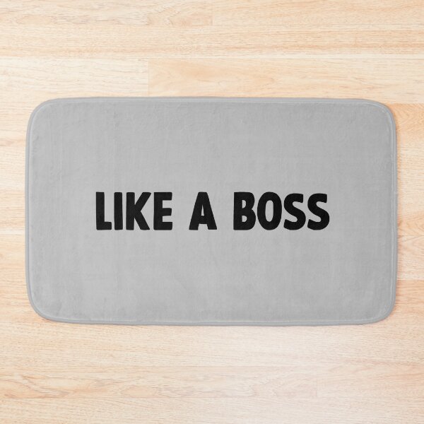 Item preview, Like a Boss, black designed and sold by perezzzoso.
