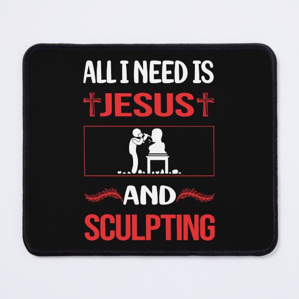 Item preview, Funny Jesus Sculpting Sculptor Sculpture designed and sold by SunnyShop123.