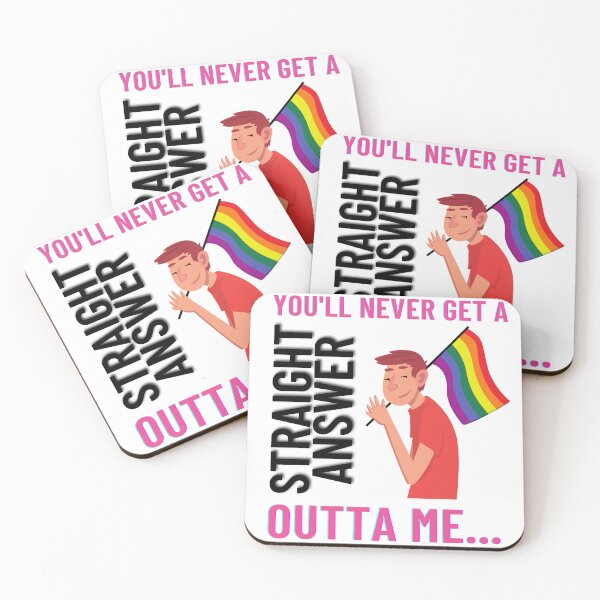Item preview, No Straight Answers designed and sold by Jamie Arpin-Ricci Designs.