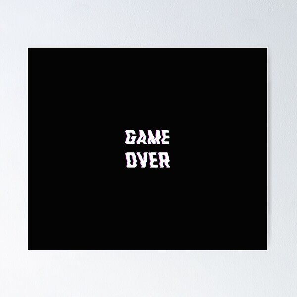 Item preview, Game Over designed and sold by Firetree.