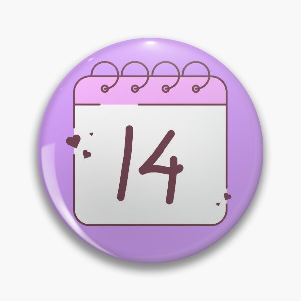 Item preview, 14 February - Calendar Icon - Vector Illustration designed and sold by VizcwntGFX.