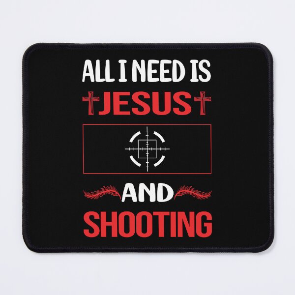 Item preview, Funny Jesus Shooting designed and sold by SunnyShop123.