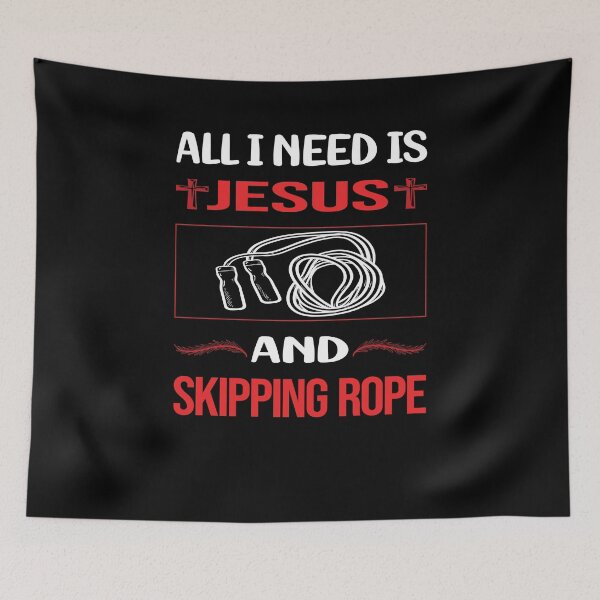Item preview, Funny Jesus Skipping rope designed and sold by SunnyShop123.