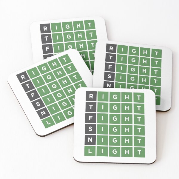 Item preview, Light Wordle Game designed and sold by WhataCuteTee.