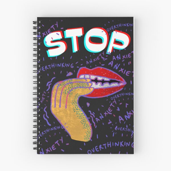 Item preview, Overthinking kills your happiness_ stop overthinking designed and sold by sofiazazi.