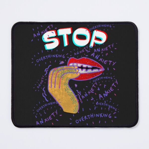 Item preview, Overthinking kills your happiness_ stop overthinking designed and sold by sofiazazi.
