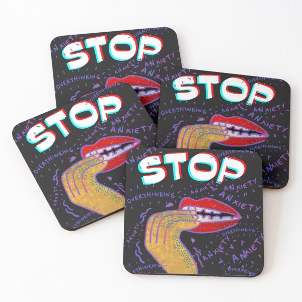 Item preview, Overthinking kills your happiness_ stop overthinking designed and sold by sofiazazi.