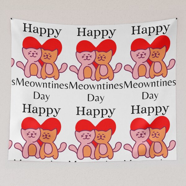 Item preview, Happy meowentines day special designed and sold by Jaipuriart.