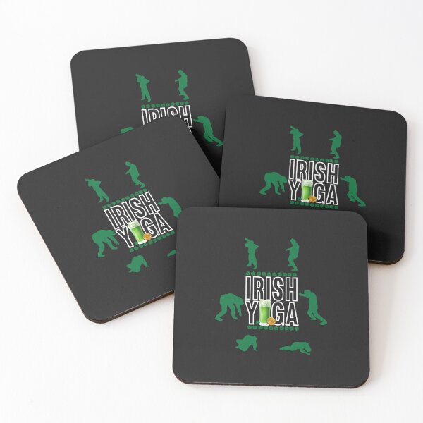 Item preview, Drink Drank Drunk St Patricks Day Irish Yoga designed and sold by kakarot-art.