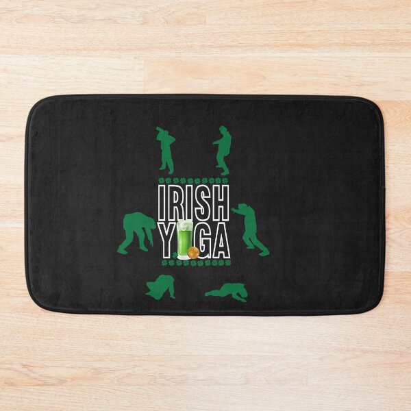 Item preview, Drink Drank Drunk St Patricks Day Irish Yoga designed and sold by kakarot-art.