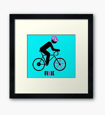 FIXIE Framed Print