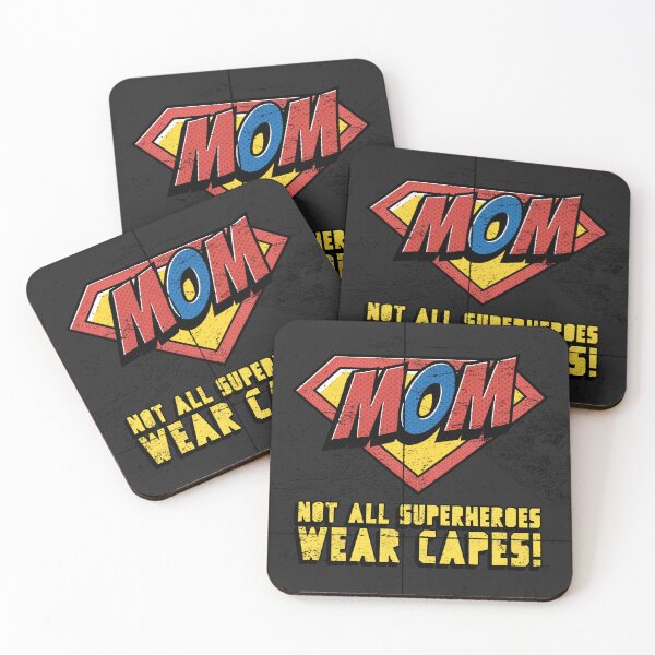 Item preview, Mom Not All Superheroes Wear Capes! designed and sold by Salimah Haji.