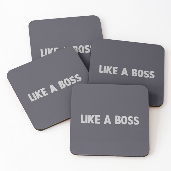 Item preview, Like a Boss, silver designed and sold by perezzzoso.