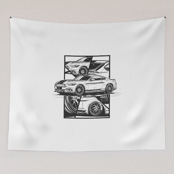 Item preview, Ford Mustang GT V8 Design designed and sold by TrilogyMerch.