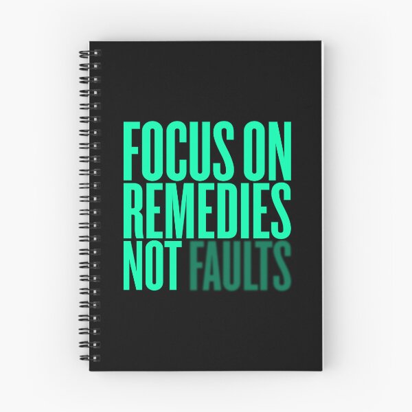 Item preview, Focus on remedies, not faults #2 v.2 designed and sold by x1brett.