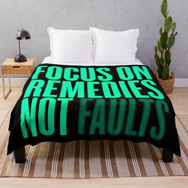 Item preview, Focus on remedies, not faults #2 v.2 designed and sold by x1brett.