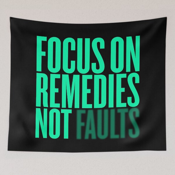 Item preview, Focus on remedies, not faults #2 v.2 designed and sold by x1brett.