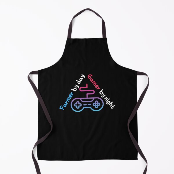 Item preview,  Farmer by day gamer by night, Funny gaming quote with a gamepad controller for gamers designed and sold by trendyshopy.