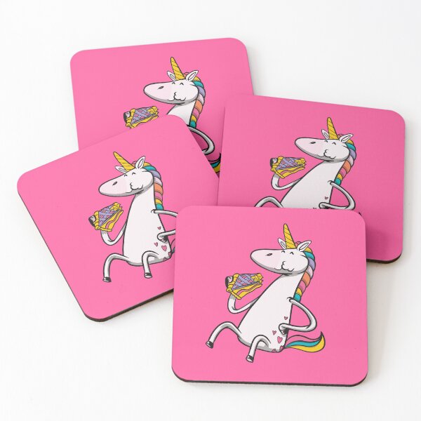 Item preview, Funny Unicorn Eating Pie designed and sold by BeautyofColor.