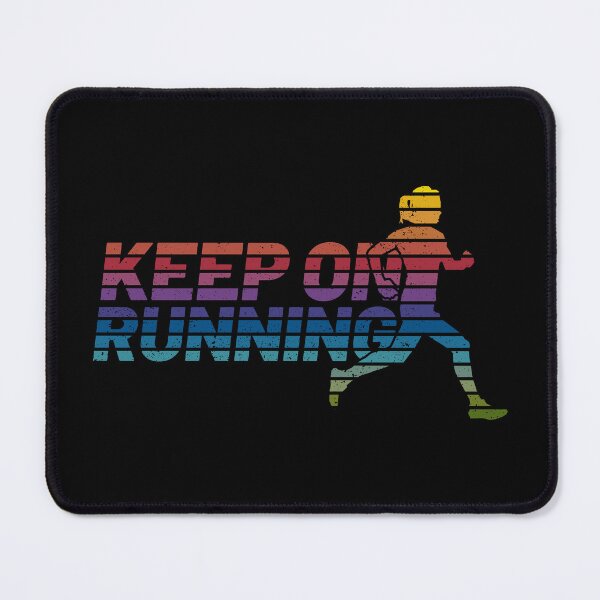 Item preview, Keep On Running (Girl) - On Black designed and sold by STUDIO-72.