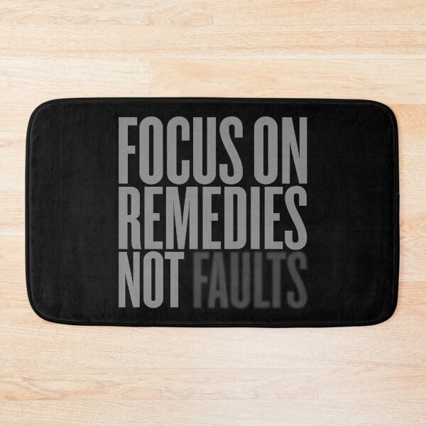 Item preview, Focus on remedies, not faults #2 v.3 designed and sold by x1brett.
