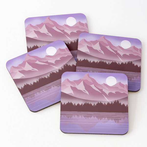 Item preview, Mountain and nature landscape colorful designed and sold by landscapeworlds.
