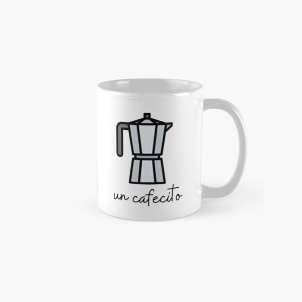 Un Cafecito - Moka Pot - Cafetera - Cafe Cubano - Cuban  Sticker for Sale  by Ausome Behavior