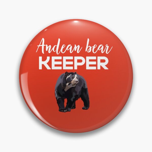Item preview, A is for Andean Bear Keeper,Andean Bear Keeper Design – Dedicated Care and Conservation of Andean Spectacled Bears Artwork designed and sold by PrettylittlepastelUk.