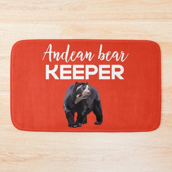 Item preview, A is for Andean Bear Keeper,Andean Bear Keeper Design – Dedicated Care and Conservation of Andean Spectacled Bears Artwork designed and sold by PrettylittlepastelUk.