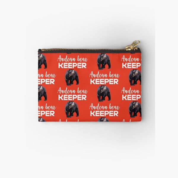Item preview, A is for Andean Bear Keeper,Andean Bear Keeper Design – Dedicated Care and Conservation of Andean Spectacled Bears Artwork designed and sold by PrettylittlepastelUk.