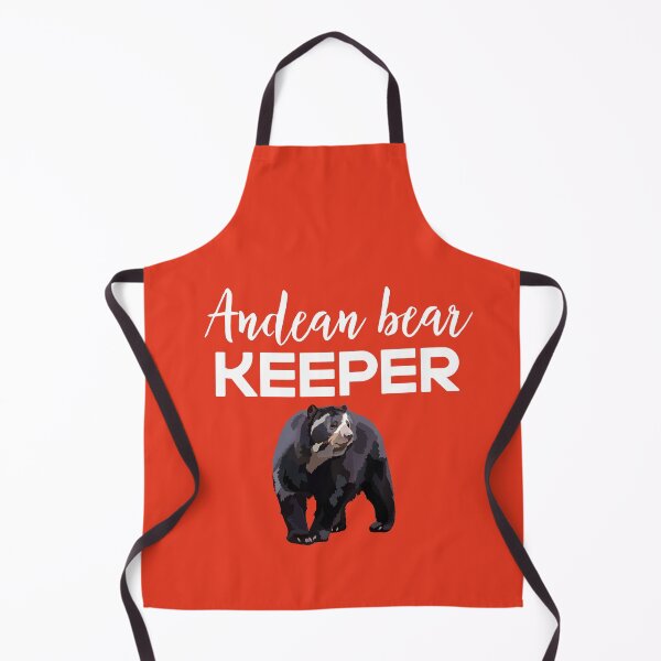 Item preview, A is for Andean Bear Keeper,Andean Bear Keeper Design – Dedicated Care and Conservation of Andean Spectacled Bears Artwork designed and sold by PrettylittlepastelUk.