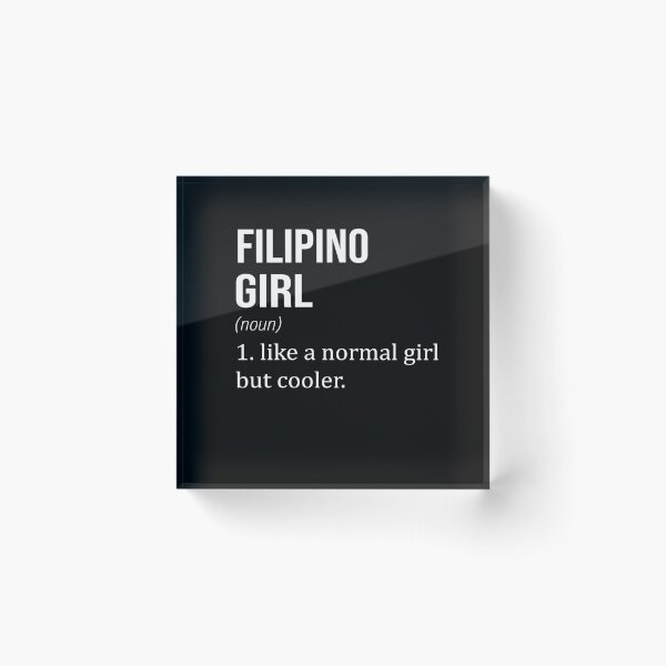 Item preview, FILIPINO Girl Like A Normal Girl But Cooler - Funny FILIPINO designed and sold by YukiShop.