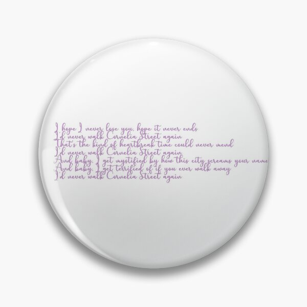 Item preview, Cornelia Street Chorus designed and sold by DrearyMondays.
