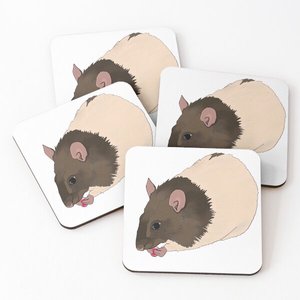 Item preview, Cute Rat Eating designed and sold by Caarvroomvroom.