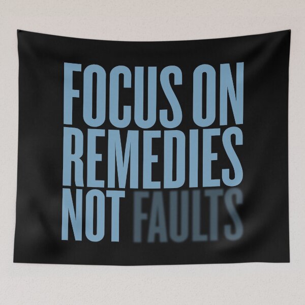 Item preview, Focus on remedies, not faults #2 v.4 designed and sold by x1brett.