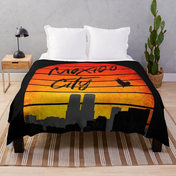 Item preview, Mexico City Skyline Vintage Sunset designed and sold by ACC .