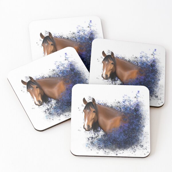 Item preview, Brown horse art for all the horse girls! designed and sold by PICbyFemke.
