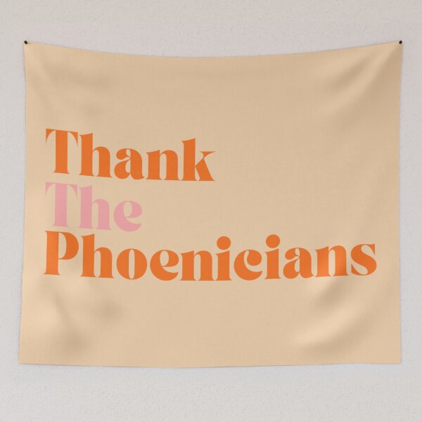 Item preview, Thank the Phoenicians designed and sold by reannyn.