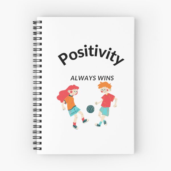 Item preview, Positivity always wins cute trendy design designed and sold by Shahnawaz Khandesigner.