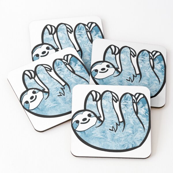 Item preview, Frosted Sloth designed and sold by BuzzySpaceBee.