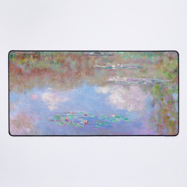Aperçu de l'œuvre HD Claude Monet's The Water Lily Pond (Clouds) (1903) créée et vendue par gologodesigns.