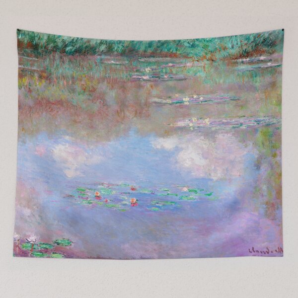 Item preview, HD Claude Monet's The Water Lily Pond (Clouds) (1903) designed and sold by Go Logo Designs.