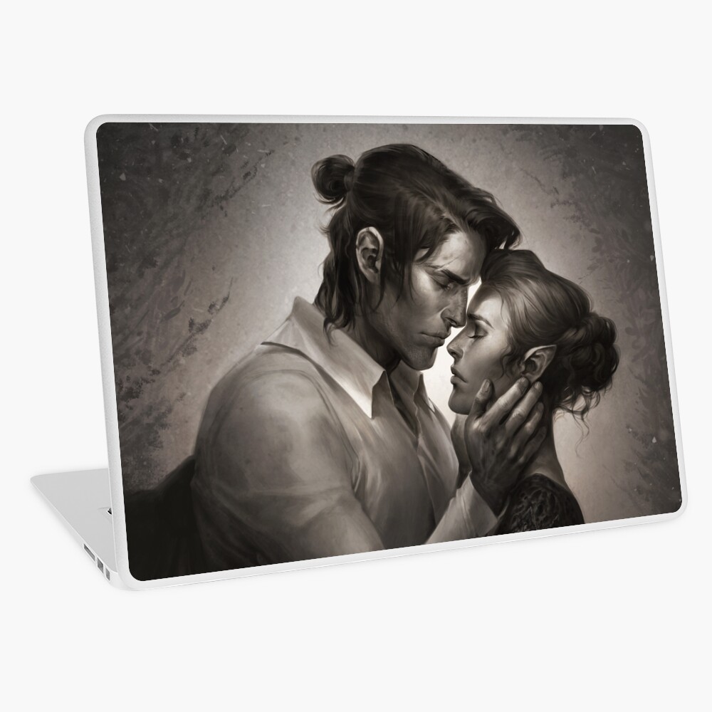 Nesta and Cassian ACOTAR Art Cutting Board by SpearCraft