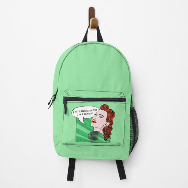 Item preview, I Hate Being Sexy But I'm A Redhead. Sarcastic Ginger Girl designed and sold by ProfiTrollka.