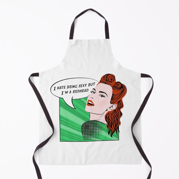 Item preview, I Hate Being Sexy But I'm A Redhead. Sarcastic Ginger Girl designed and sold by ProfiTrollka.